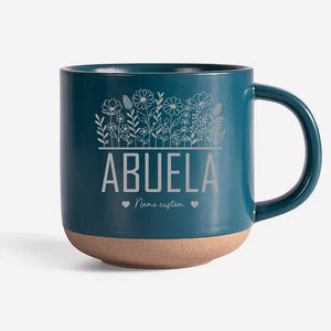 Tu es mon soleil, grand-mère - Tasse en poterie personnalisée pour la famille - Cadeau pour maman, grand-mère