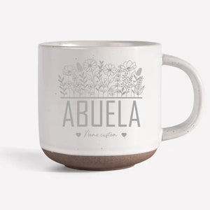 Tu es mon soleil, grand-mère - Tasse en poterie personnalisée pour la famille - Cadeau pour maman, grand-mère