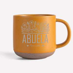 Tu es mon soleil, grand-mère - Tasse en poterie personnalisée pour la famille - Cadeau pour maman, grand-mère