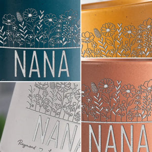 Tu es mon soleil, grand-mère - Tasse en poterie personnalisée pour la famille - Cadeau pour maman, grand-mère