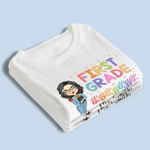 Seuls les courageux choisissent d'enseigner - T-shirt unisexe personnalisé, sweat à capuche, sweat-shirt - Cadeau pour enseignant