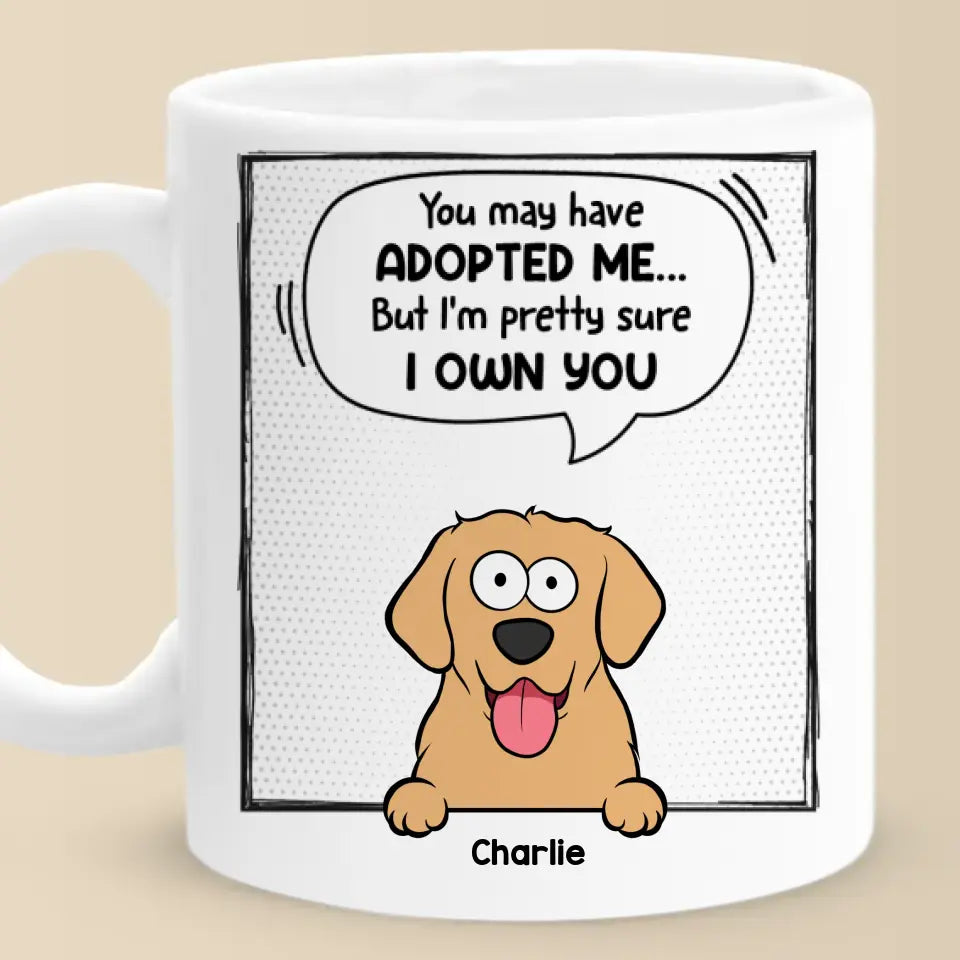 Le meilleur thérapeute a de la fourrure et quatre pattes - Mug personnalisé pour chien et chat - Cadeau pour propriétaires et amoureux des animaux