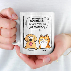 Le meilleur thérapeute a de la fourrure et quatre pattes - Mug personnalisé pour chien et chat - Cadeau pour propriétaires et amoureux des animaux