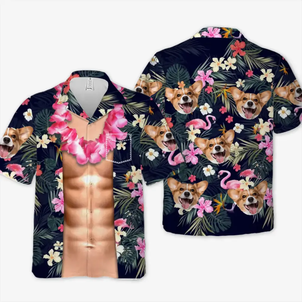 T-shirt hawaïen unisexe personnalisé avec photo « Bons moments et lignes de bronzage » - Cadeau idéal pour les vacances d'été, pour les membres de la famille