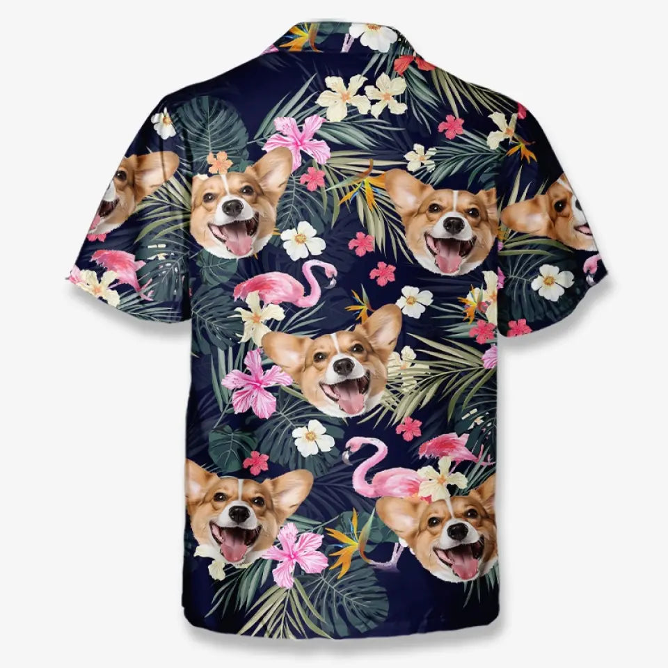 T-shirt hawaïen unisexe personnalisé avec photo « Bons moments et lignes de bronzage » - Cadeau idéal pour les vacances d'été, pour les membres de la famille