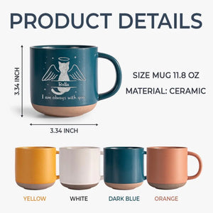 Pas de meilleur compagnon, pas de meilleur ami - Tasse en céramique personnalisée commémorative - Cadeau de condoléances pour les propriétaires et les amoureux des animaux