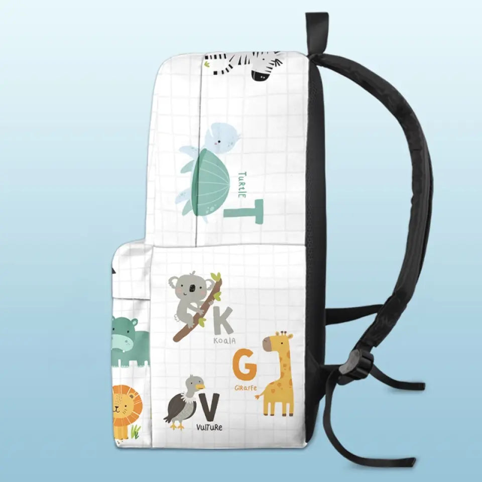 L'avenir du monde est dans ma classe aujourd'hui - Sac à dos personnalisé pour enfant - Cadeau de rentrée scolaire pour enfant