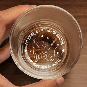 Les couples qui rient ensemble durent ensemble - Verre à whisky personnalisé pour couple - Cadeau pour mari et femme, anniversaire