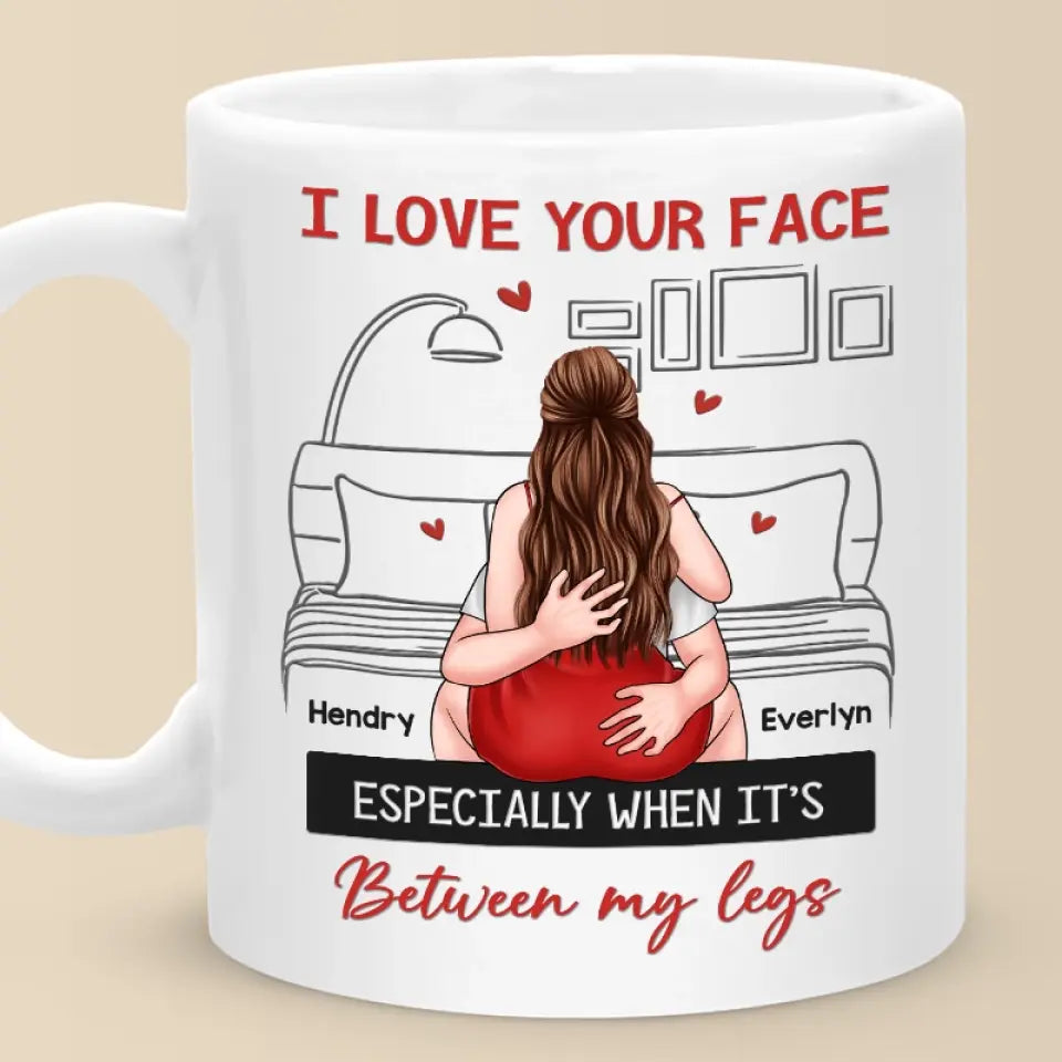 T'aimer, c'est comme respirer, c'est sans effort - Tasse personnalisée pour couple - Cadeau pour mari et femme, anniversaire