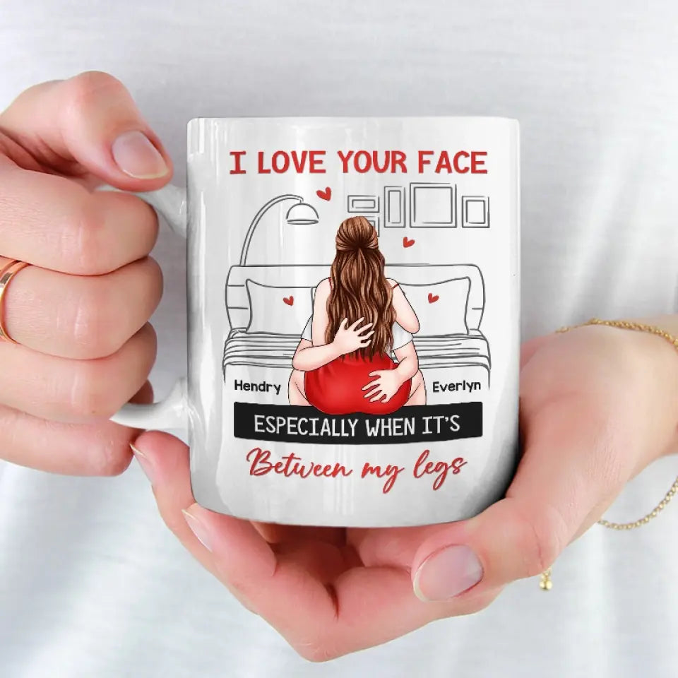 T'aimer, c'est comme respirer, c'est sans effort - Tasse personnalisée pour couple - Cadeau pour mari et femme, anniversaire