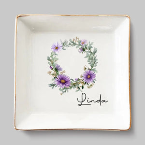 Là où les fleurs fleurissent, l'espoir aussi - Porte-bijoux personnalisé pour meilleure amie - Cadeau pour meilleures amies, meilleures amies, sœurs