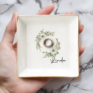 Là où les fleurs fleurissent, l'espoir aussi - Porte-bijoux personnalisé pour meilleure amie - Cadeau pour meilleures amies, meilleures amies, sœurs