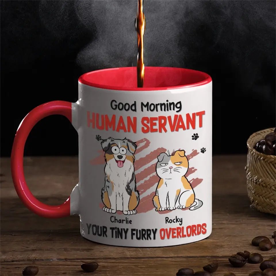 Parfois, le meilleur thérapeute a de la fourrure et quatre pattes - Tasse personnalisée pour chien et chat - Cadeau pour propriétaires et amoureux des animaux