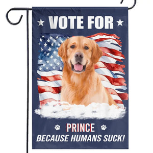 Les discussions photo personnalisées sont économiques, le vote est gratuit ! Drapeau personnalisé pour chien ! Cadeau pour propriétaires et amoureux des animaux