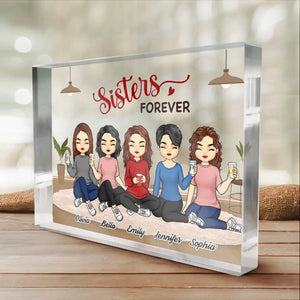 La famille n'est pas une chose importante, c'est tout - Plaque rectangulaire personnalisée en acrylique pour la famille - Cadeau pour les membres de la famille, les frères et sœurs