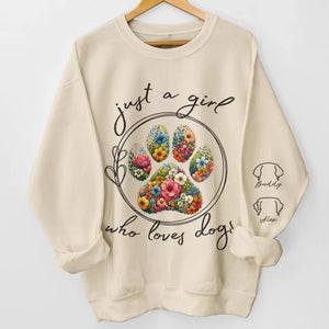 Tu es mon animal de compagnie - Sweat-shirt unisexe personnalisé pour chien et chat avec motif sur la manche - Cadeau pour les propriétaires et les amoureux des animaux
