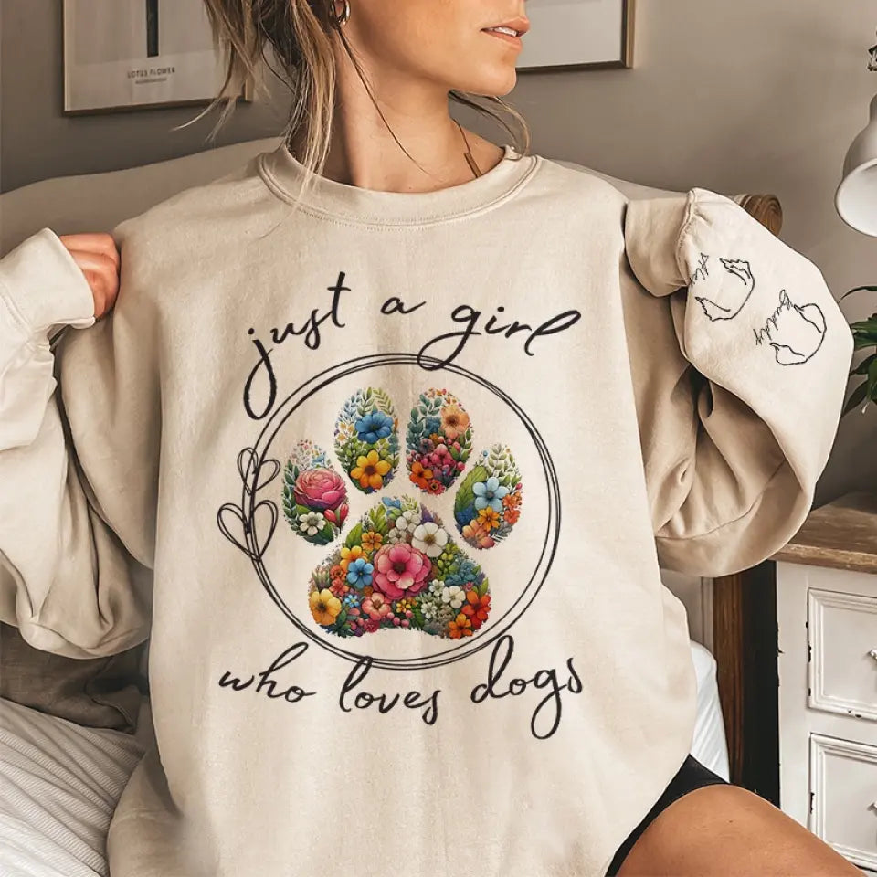 Tu es mon animal de compagnie - Sweat-shirt unisexe personnalisé pour chien et chat avec motif sur la manche - Cadeau pour les propriétaires et les amoureux des animaux