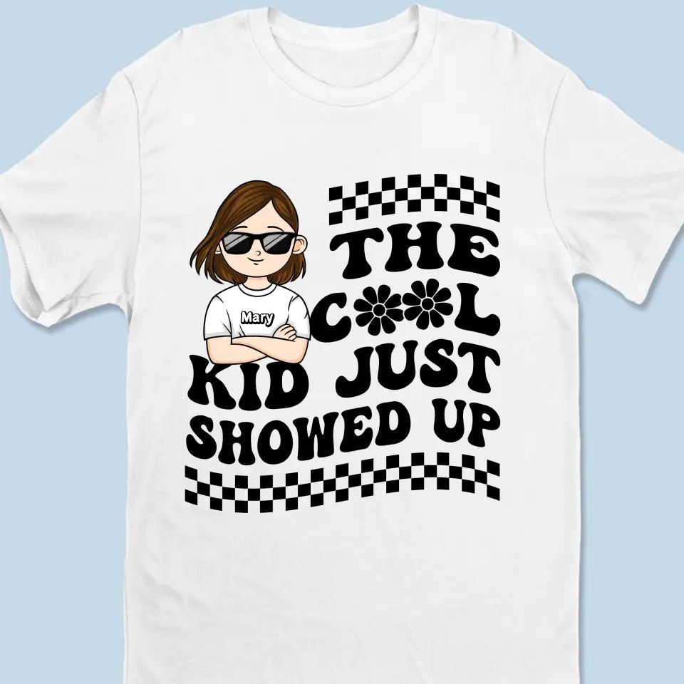 Le gamin cool est arrivé ! T-shirt enfant personnalisé ! Cadeau pour enfant