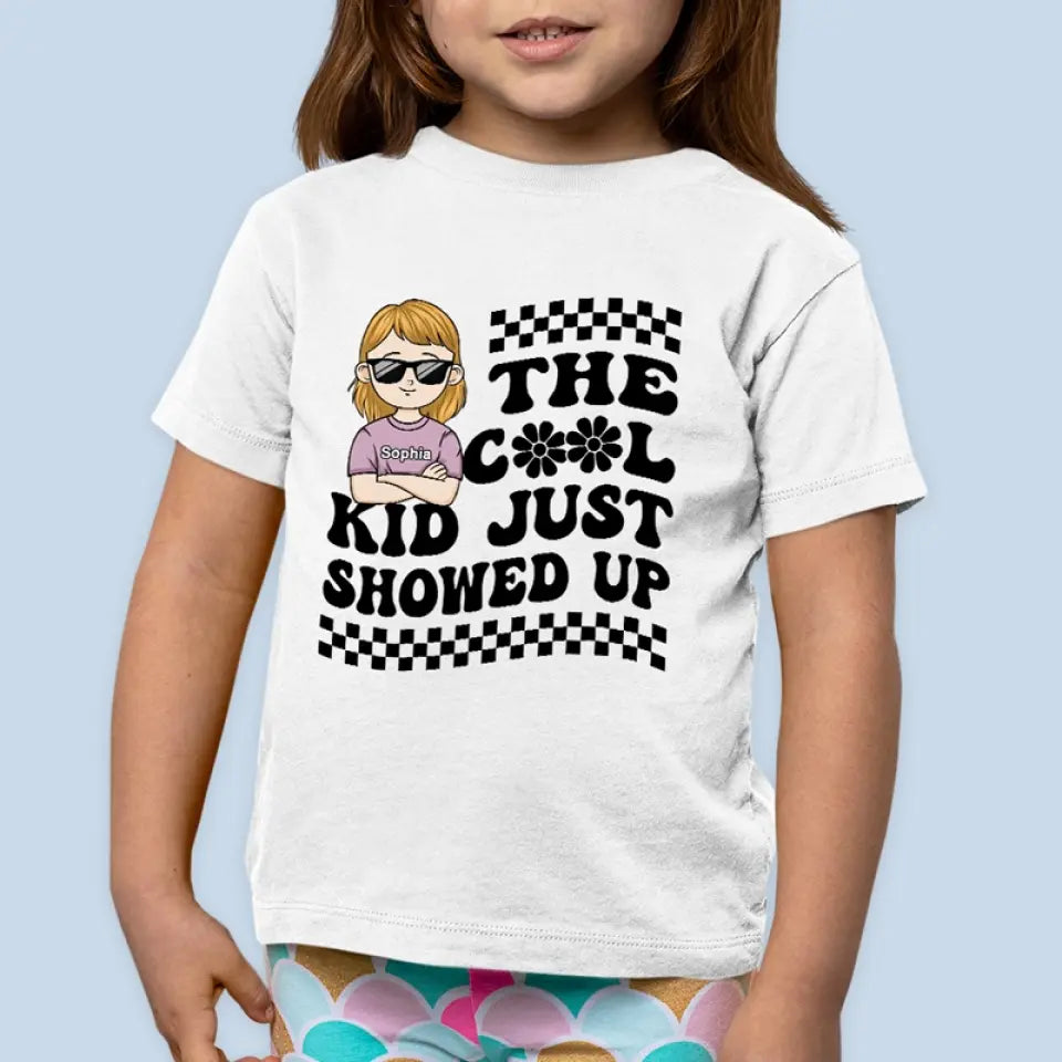 Le gamin cool est arrivé ! T-shirt enfant personnalisé ! Cadeau pour enfant