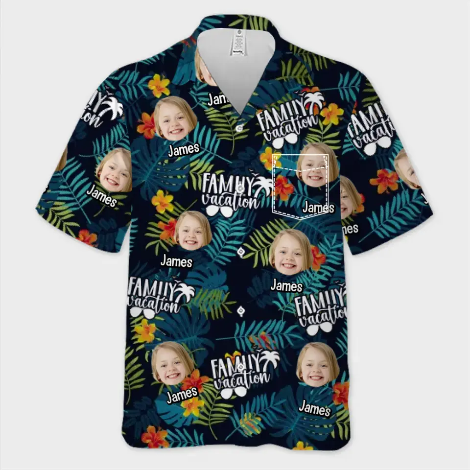 Custom Photo We Know Summer Is The Height Of Being Alive - Family Personalized Custom Unisex Tropical Hawaiian Aloha Shirt - Summer Vacation Gift, Gift For Family Members