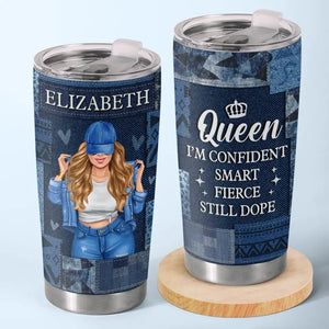 Confidence Beauty Queen - Gobelet personnalisé Bestie - Cadeau pour meilleures amies, meilleures amies, sœurs