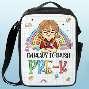 Aujourd'hui est le premier jour du reste de votre vie - Sac à lunch personnalisé - Cadeau de rentrée scolaire pour enfant