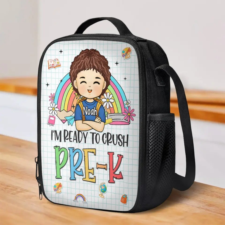 Aujourd'hui est le premier jour du reste de votre vie - Sac à lunch personnalisé - Cadeau de rentrée scolaire pour enfant