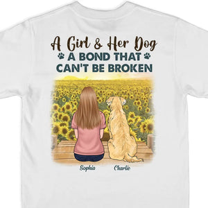 T-shirt, sweat à capuche et sweat-shirt unisexe personnalisé avec inscription « Amour et ami à quatre pattes » - Cadeau pour propriétaires et amoureux des animaux