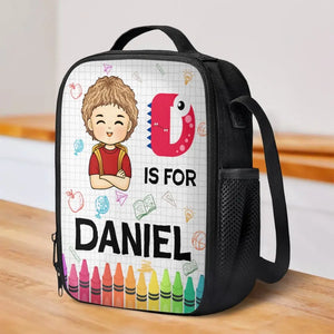 Le début est toujours aujourd'hui - Sac à lunch personnalisé - Cadeau de rentrée scolaire pour enfant