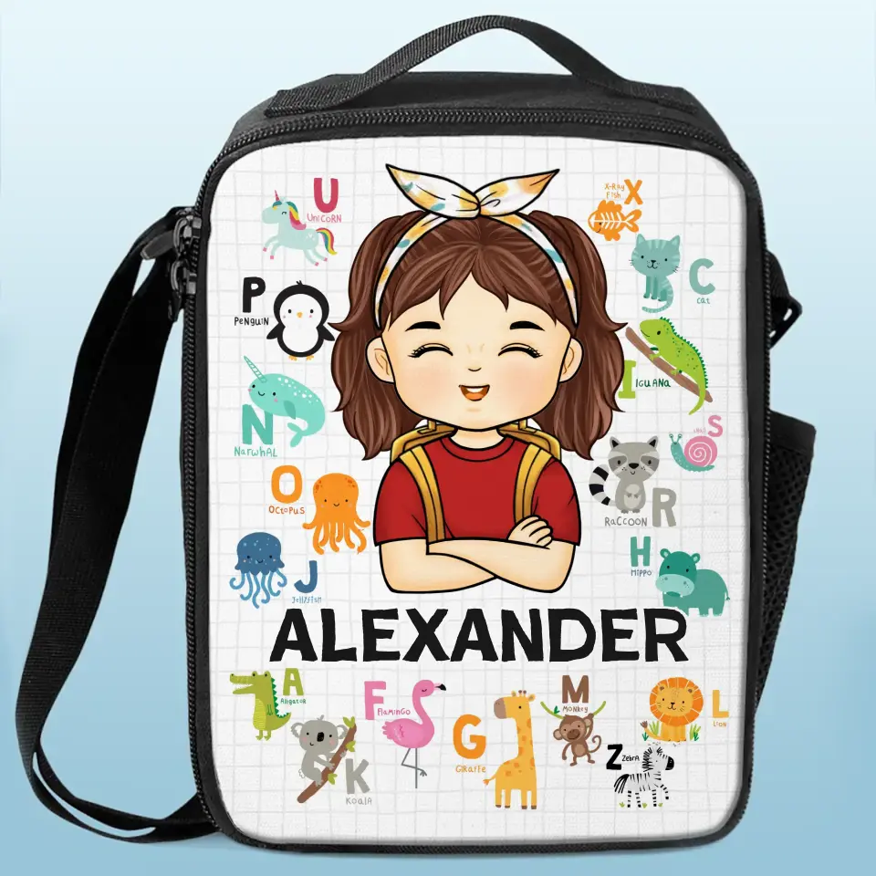 Premier jour de nombreux jours merveilleux - Sac à lunch personnalisé - Cadeau de rentrée scolaire pour enfant
