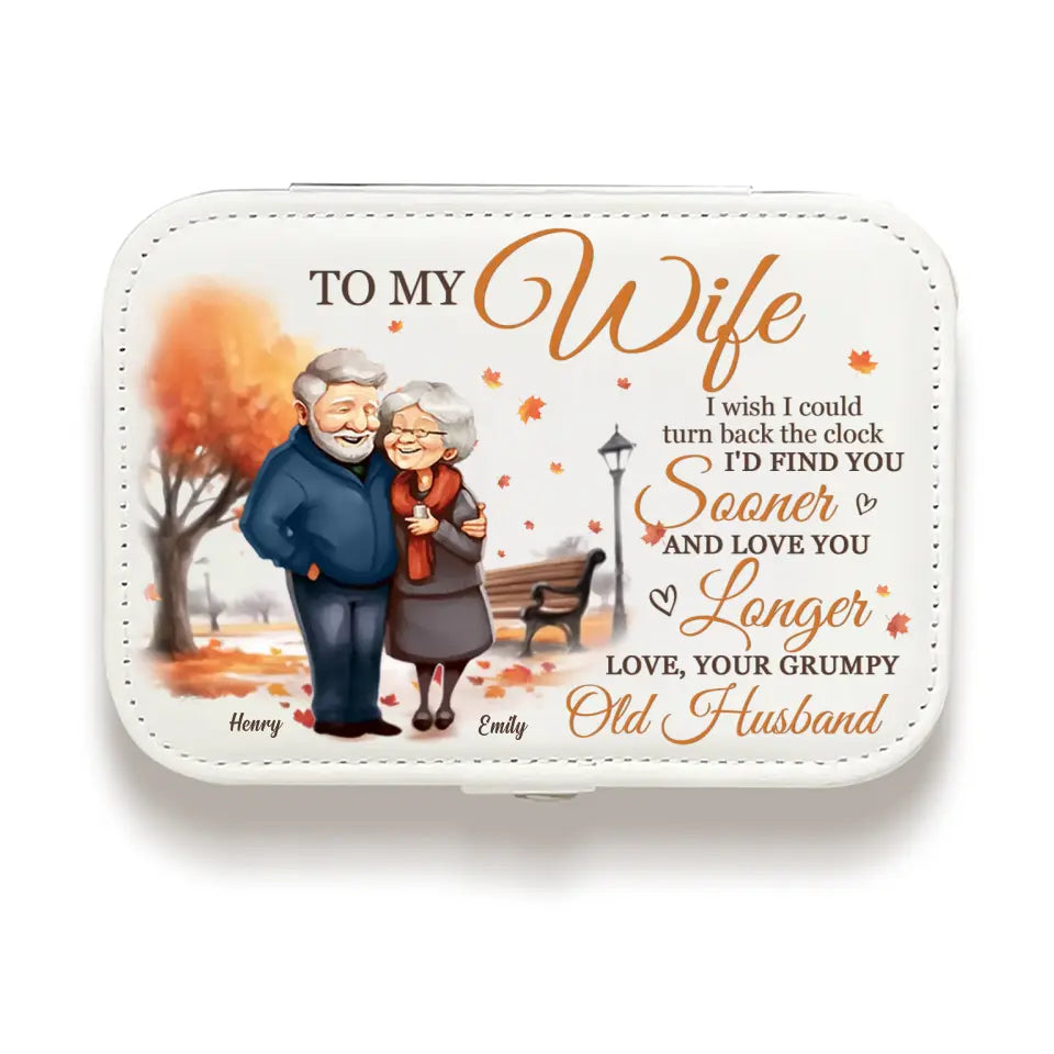 Je veux juste être ton dernier - Coffret à bijoux personnalisé pour couple - Cadeau pour mari et femme, anniversaire