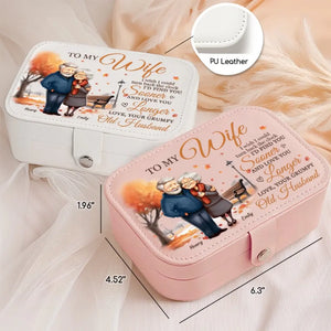 Je veux juste être ton dernier - Coffret à bijoux personnalisé pour couple - Cadeau pour mari et femme, anniversaire