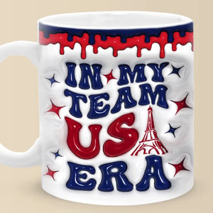 Gagner n'est pas tout, mais vouloir gagner l'est - Mug imprimé effet gonflable 3D des Jeux olympiques - Vacances olympiques, cadeau pour les membres de la famille, les meilleurs amis