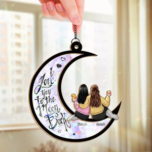 Âmes sœurs stellaires, amour indéfectible - Attrape-soleil personnalisé à suspendre pour fenêtre - Cadeau de Noël pour meilleures amies, meilleures amies, sœurs