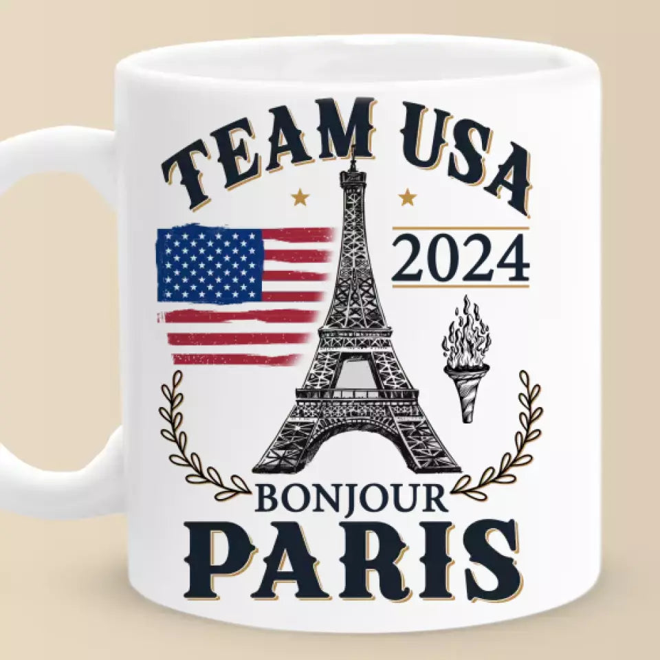 Tasse « Je fais un feu » - Vacances olympiques, cadeau pour la famille et les amis