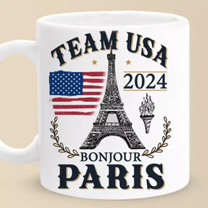 Tasse « Je fais un feu » - Vacances olympiques, cadeau pour la famille et les amis