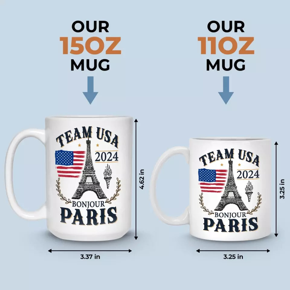 Tasse « Je fais un feu » - Vacances olympiques, cadeau pour la famille et les amis