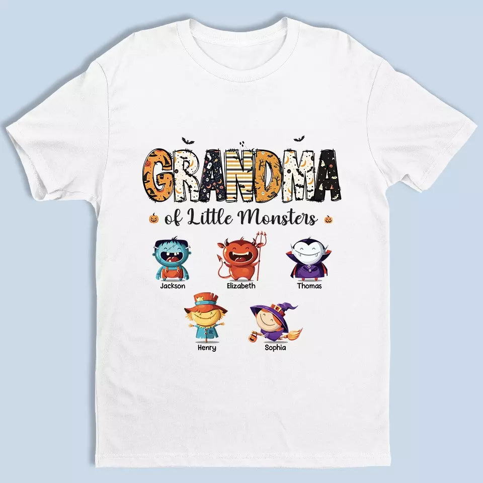 L'amour d'une grand-mère est la référence absolue - T-shirt, sweat à capuche et sweat-shirt unisexe personnalisé pour la famille - Cadeau d'Halloween pour maman et grand-mère