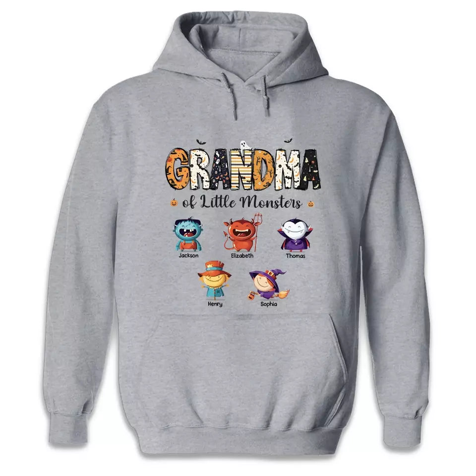 L'amour d'une grand-mère est la référence absolue - T-shirt, sweat à capuche et sweat-shirt unisexe personnalisé pour la famille - Cadeau d'Halloween pour maman et grand-mère