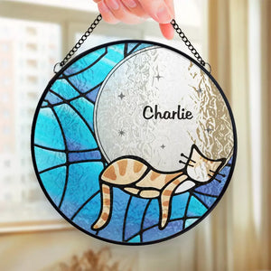 Nos souvenirs sont innombrables - Attrape-soleil personnalisé à suspendre sur un vitrail - Cadeau de condoléances pour les propriétaires et les amoureux des animaux