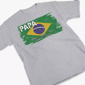 L'amour d'un père est éternel et inconditionnel - T-shirt unisexe personnalisé pour la famille, sweat à capuche, sweat-shirt - Fête des pères, cadeau pour papa, grand-père