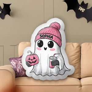 Apporter le sourire à nos petits – Coussin personnalisé pour la famille – Cadeau d'Halloween pour les membres de la famille