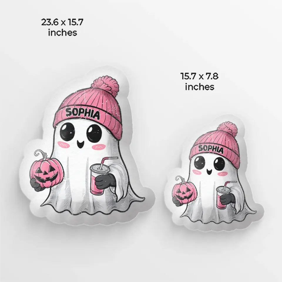 Apporter le sourire à nos petits – Coussin personnalisé pour la famille – Cadeau d'Halloween pour les membres de la famille