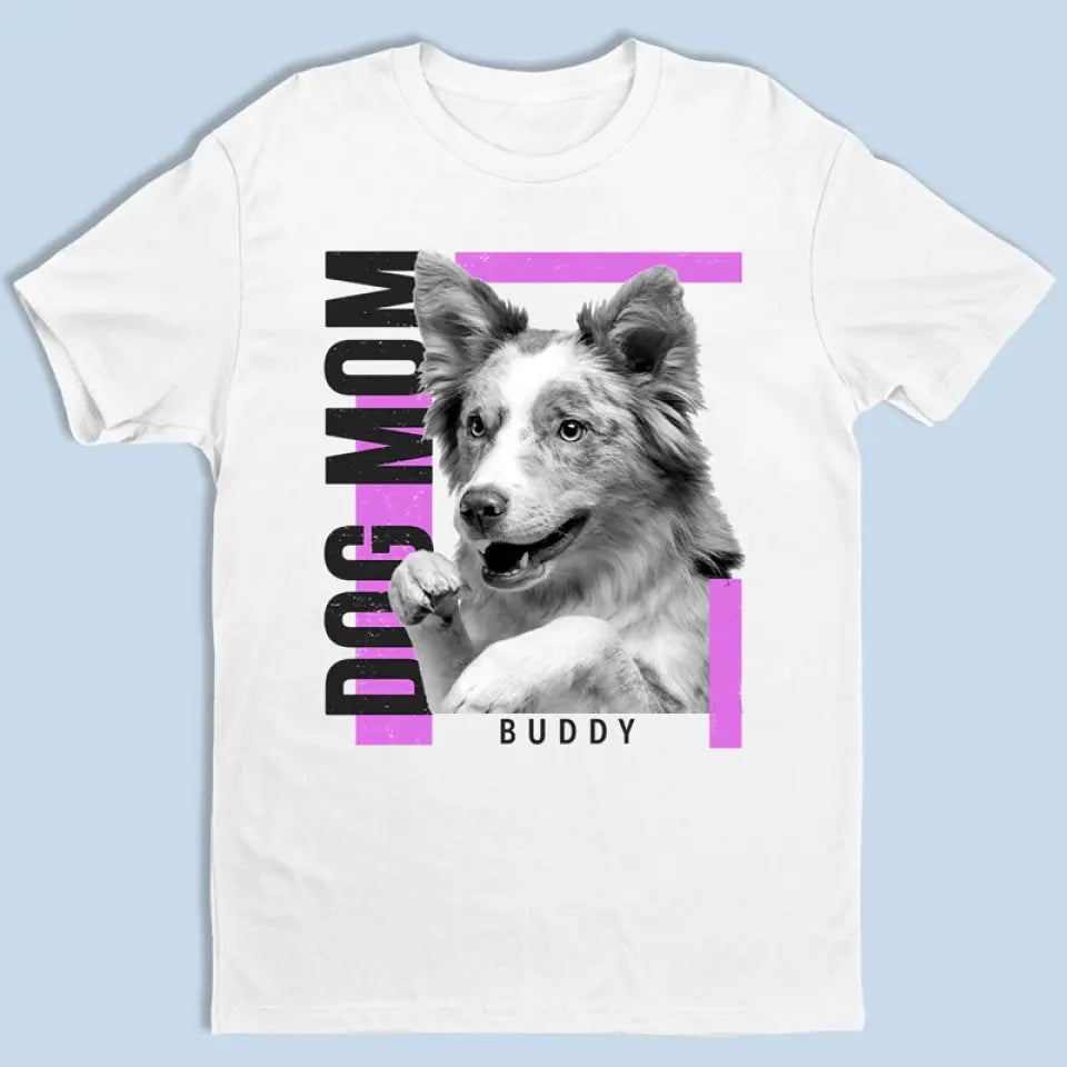Photo personnalisée élevant un bébé à fourrure avec un cœur plein d'amour - T-shirt, sweat à capuche et sweat-shirt unisexe personnalisé pour chien et chat - Cadeau pour propriétaires et amoureux des animaux