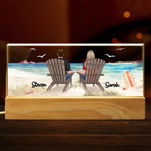 You're My Better Half - Couple Personalized Custom Acrylic Letters 3D LED Night Light - Gift For Husband Wife, Anniversary
