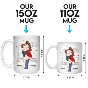 Tu es mon préféré - Tasse personnalisée pour couple - Cadeau pour mari et femme, anniversaire
