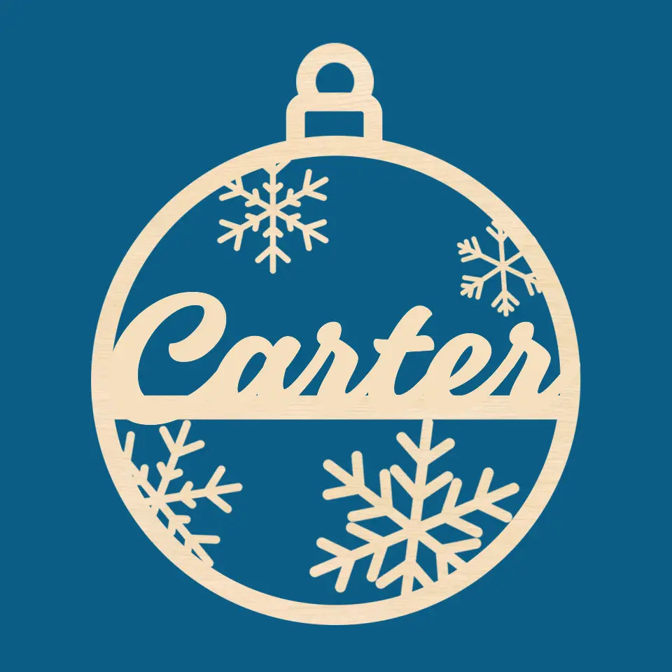 Noël est pour tous - Décoration familiale personnalisée - Forme en bois personnalisée - Cadeau de Noël pour les membres de la famille