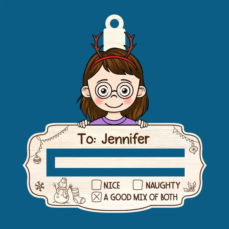 Les familles apportent une joie supplémentaire à Noël - Ornement personnalisé pour la famille, porte-monnaie - Forme en bois personnalisée - Cadeau de Noël pour les membres de la famille