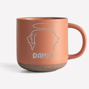 Ange avec des pattes, le paradis a gagné un ami à quatre pattes - Tasse en céramique personnalisée commémorative - Cadeau de condoléances pour les propriétaires et les amoureux des animaux