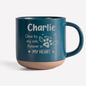 Si l'amour avait pu te garder ici, tu aurais vécu pour toujours - Tasse en poterie personnalisée commémorative - Cadeau de condoléances pour les propriétaires d'animaux de compagnie, les amoureux des animaux